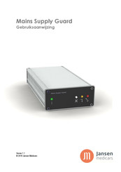 Jansen Medicars Mains Supply Guard Gebruiksaanwijzing