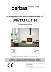 barbas UNIVERSAL-6 60 Gebruiksaanwijzing