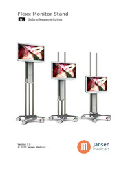 Jansen Medicars Flexx Monitor Stand Gebruiksaanwijzing