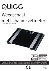 QUIGG 23042223 Vertaling Van De Oorspronkelijke Gebruiksaanwijzing