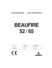 barbas BEAUFIRE 52 Gebruiksaanwijzing