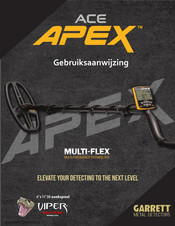 Garrett ACE APEX Gebruiksaanwijzing