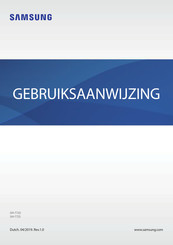 Samsung SM-T720 Gebruiksaanwijzing