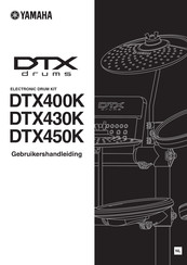 Yamaha DTX400K Gebruikershandleiding