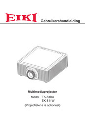 Eiki EK-810U Gebruikershandleiding