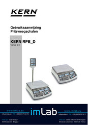 KERN RPB 30K5DM Gebruiksaanwijzing
