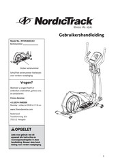 NordicTrack NTIVEL84014.0 Gebruikershandleiding