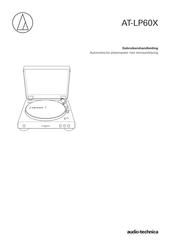 Audio-Technica AT-LP60X Gebruikershandleiding