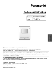 Panasonic VL-MV10 Bedieningsinstructies