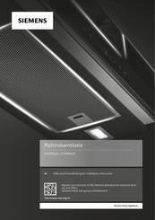 Siemens LR16RBQ20 Gebruikershandleiding En Installatie-Instructies