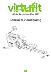 VirtuFit Water Resistance Row 1000 Gebruiksaanwijzing