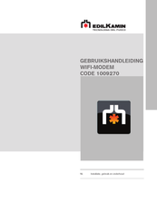 EdilKamin 1009270 Gebruikshandleiding
