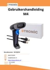 Dtronic M4 Gebruikershandleiding