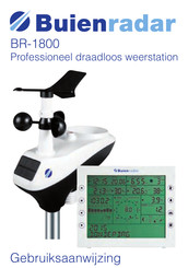 Buienradar BR-1800 Gebruiksaanwijzing