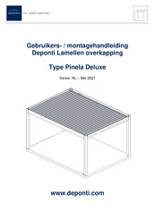 Deponti Pinela Deluxe Gebruikers- En Montagehandleiding