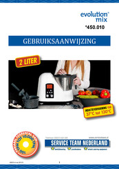 EMGA Evolution Mix 450.010 Gebruiksaanwijzing