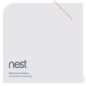 nest Cam Outdoor Installatiehandleiding