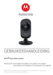 Motorola FOCUS68-3 Gebruikershandleiding