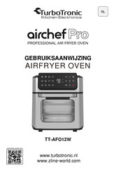 TurboTronic airChef Pro TT-AFO12W Gebruiksaanwijzing