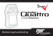 Honeywell BW Technologies GasAlert Quattro 1 Bedieningshandleiding