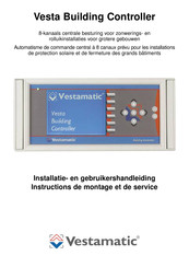 Vestamatic Vesta Building Controller Installatie- En Gebruikershandleiding