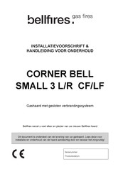 Bellfires VIEW BELL SMALL 3 CF Installatievoorschrift En Handleiding Voor Onderhoud