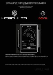 Bosch PASERO COMP I-12 Gebruikshandleiding
