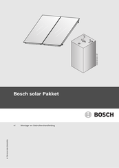 Bosch solar Pakket Montage- En Gebruikershandleiding