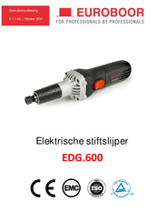 Euroboor EDG.600 Gebruikshandleiding