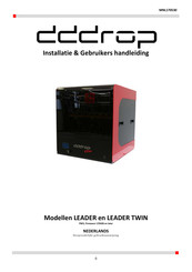 DDDrop LEADER TWIN Handleiding