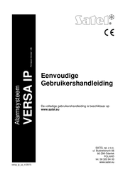 Satel VERSA IP Gebruikershandleiding