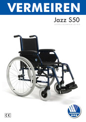 Vermeiren Jazz S50 Kids Gebruiksaanwijzing