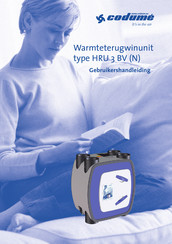 Codume HRU 3 BV N Gebruikershandleiding