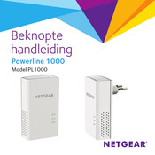 NETGEAR PL1000 Beknopte Handleiding