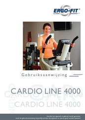 ERGO-FIT CARDIO LINE 4000 Gebruiksaanwijzing