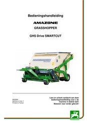 Amazone GHS Drive SMARTCUT Bedieningshandleiding
