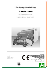 Amazone G02 Bedieningshandleiding