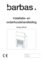 barbas Evolux 65-45 Installatie- En Onderhoudshandleiding