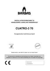 barbas Cuatro-3 70 Installatievoorschrift En Handleiding Voor Onderhoud