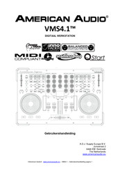 American Audio VMS4.1 Gebruikershandleiding