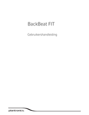 Plantronics BackBeat FIT Gebruikershandleiding