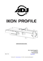 ADJ IKON PROFILE Gebruikershandleiding