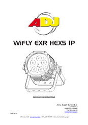 ADJ WiFLY EXR HEX5 IP Gebruikershandleiding