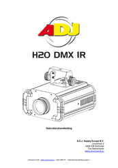 ADJ H2O DMX IR Gebruikershandleiding