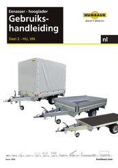 Humbaur Deel 2 HU 752314 Gebruikershandleiding