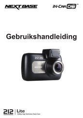 NEXT BASE iN-Car Cam 212 Lite Gebruikshandleiding