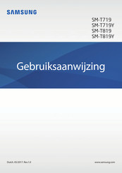 Samsung SM-T719Y Gebruiksaanwijzing