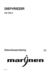 MARYNEN CM 1926 E Gebruiksaanwijzing