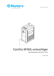 Munters ComDry M160L Gebruiksaanwijzing