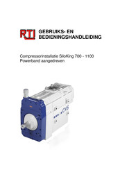RTI SiloKing CVS 1100 Bedieningshandleiding